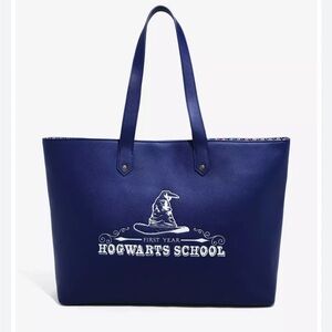 NWT Harry Potter blue loungefly sorter tote